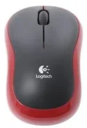 ���� ������������ Logitech Wireless Mouse M185 USB Red ����
