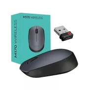���� ������������ Logitech Wireless Mouse M170 USB Gray (���������� ������������, ���������� 10 �.) ����
