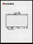 �������� ������������ AT, Corolla, �Sprinter, �Carib, �Levin, �Trueno, �Spacio AE110 #A-FE, #E-FE 95-01 16400-15501 Narichin ���. NDT-1011 NDT1011 ���...