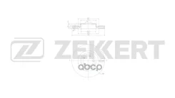���� ��������� �������� Ford Explorer VI 19- Lincoln Aviator II 19- Zekkert ���. bs-7020 BS7020 ����