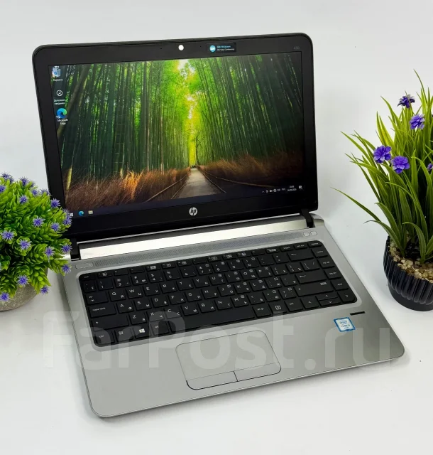 HP ProBook. 13.3", 2,4����, ��� 8 ��, ���� 256���, WiFi: 1, Bluetooth: 1, ����������� �� 8��. ����