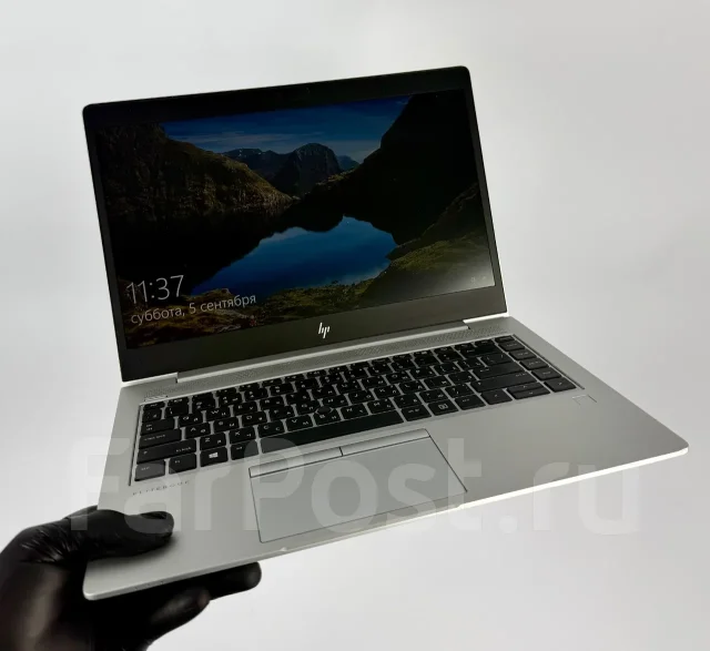 HP EliteBook. 14", 2,4����, ��� 8 ��, ���� 256���, WiFi: 1, Bluetooth: 1, ����������� �� 8��. ����