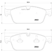 ������� ��������� �������� | ����� | Brembo P50112 P50112 ����