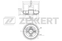 ������� ����. ����. Agila A 00- Suzuki Wagon R+ (MM) 00- (��� ABS) Zekkert ���. bs-5562 BS5562 ����