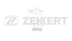 ���� ��������� �������� Ford Explorer VI 19- Lincoln Aviator II 19- Zekkert ���. bs-7020 BS7020 ����