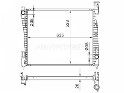 �������� ���������� ��������� JP0005 Jeep Grand Cherokee 10-18 WG A630 JP0005 JP0005 ����
