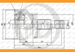 ���� ������� CI C5 08-; PE 807 02-, 407 04-; JCT0224 ����