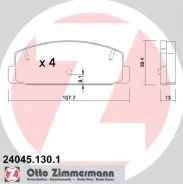 ������� �������� ! ����. 108x39x13 Zimmermann 240451301 240451301 ����