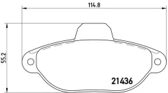 P23060_=gdb1115=fdb925 p23060 Brembo P23060 ����