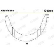 �������� AS �-�� STD (2) Citroen, Peugeot, Renault, Rover, Nissan Micra 1.0-1.5D 81 A2032STD ����