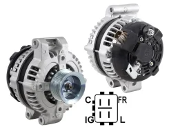 ��������� Honda Accord 02-08 / CR-V 06-12 (K20Z2 / K20A6 / K24A 12V 100A) SAT ST-31100-RAA-A05N ST31100RAAA05N ����