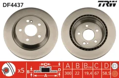 DF4437_���� ��������� ��� df4437 TRW DF4437 ����