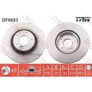 ���� ��������� ���� Ford Focus III 1.6/2.0/1.6TD/2.0TD 11 TRW DF6653 DF6653 ����