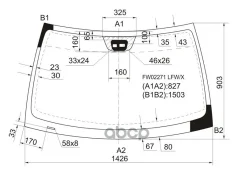 ������ ������� (������ �����/ ���������� ������ �����) Mercedes-Benz C-Class 00-08 XYG ���. FW02271 LFW/X FW02271LFWX ����