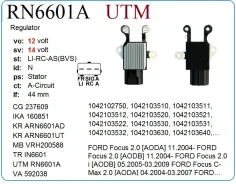 ��������� ���������� UTM RN6601A RN6601A ����