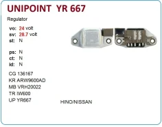 ��������� ���������� Unipoint YR667 YR667 ����
