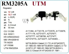 ��������� ���������� UTM RM3205A RM3205A ����