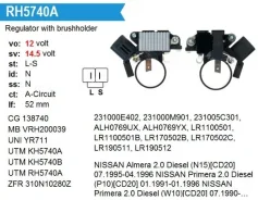 ��������� ���������� UTM RH5740A RH5740A ����