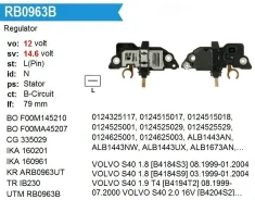 ��������� ���������� UTM RB0963B RB0963B ����