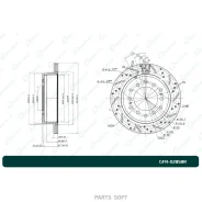 ���� ��������� ��������������� ������������� G-brake GFR-02858R ������ GFR02858R ����