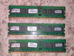 ����������� ������ Kingston KVR400D2S4R3/1G - ��� 3 ������ ����
