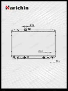 �������� ������������ AT, MARK II, Chaser, Cresta JZX100 96-99 Markii, Verossa GX110 1G-FE 00- TY0005-100 Narichin ���. NDT-1105 NDT1105 ����