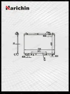 �������� ������������ AT, Harrier, Kluger, Lexus RX300 1MZ-FE 97-03 16400-0A071 Narichin ���. NDT-1079 NDT1079 ����