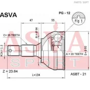 ���� �������� 23x56x25 ASVA ����� � ������ ��� � ��� �������� �� 2 �� 24 �. �� ��� | �������� �� �������������! ASVA PG12 PG12 ����
