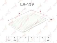 ������ ��������� Lynxauto LA139 LA139 ����