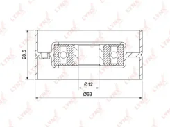 ����� �������� ����� ��� Lynxauto PB3062 PB3062 ����