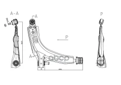 ����� �����. ����. ������ R Chevrolet Lanos 2005-, Daewoo Nexia 1995-/Espero 1993-1999/Lanos 1997-, OPEL Kadett E 1984- SK ���. SKCA2278 SKCA2278 ����
