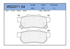 ������� ��������� �������� (�����) Honda JAZZ II (GD_, GE3, GE2) 1.3 (GD1) 03.2002 - 07.2008 Honda JAZZ II (GD_, GE3, GE2) 1.2 i-DSI (GD5, GE2) 03.200...