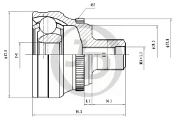 ���� ������� abs JD [JCT0248A] JCT0248A ����