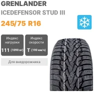 Grenlander Icedefensor Stud III