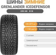 Grenlander Icedefensor Stud III
