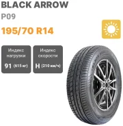 Black Arrow Dart P09