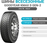 Goodyear Kmax D Gen-2