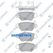������� �������� ������! Opel Astra 1.2i-2.0Di 98-01/Zafira 1.8i/2.0Di 99-00 Sangsin Brake SP4095 SP4095 SP4095 ����