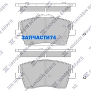 ������� ��������� ��������! �������� Volvo XC40 1.5/2.0/2.0D 10.17 Sangsin Brake SP4357 SP4357 SP4357 ����