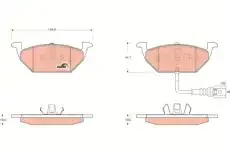 ������� �������� �. Audi A2 1.4i/TDi/1.6i 16V 00 GDB1658 FDB1635=633 41 [1K0698151A] ! TRW GDB1658 GDB1658 ����