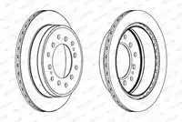 ���� ��������� ������ Ferodo DDF1743 DDF1743 ����