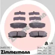 ������� �������� ! ����. 116x45x17 Toyota Land Cruiser 4.7/4.5D V8 08 Zimmermann 24653.175.1 246531751 ����