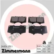 ������� �������� ! �����. 134x77x17 Toyota Land Cruiser J12 4.0i/3.0D 03 Zimmermann 24024.170.1 240241701 ����