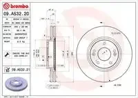 ���� ��������� ��������! Hyundai i30 1.6/2.0/1.6D/2.0D 07 09. A532.20 Brembo 09. A532.20 09A53220 ����