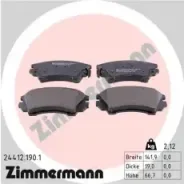 ������� �������� ! �����. 142x67x19 Opel Insignia 2.0CDTi/2.0Turbo 08 Zimmermann 24412.190.1 244121901 ����