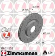 ���� ��������� ! Sport �����. 294x26/46-5x114 Chrysler Sebring/Caliber, Jeep Compass/Patr Zimmermann 380.2111.52 380211152 ����