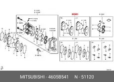 ������� �������� ��������! Mitsubishi Pajero Sport 07 Mitsubishi 4605B541 4605B541 ����