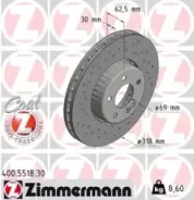 ���� ��������� ! FS �����. 318x30/62-5x112 MB C-Class C 300 d/C 160/C 180 11 Zimmermann 400.5518.30 400551830 ����