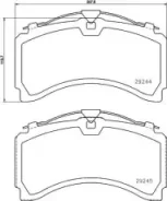 ��������� ������� ! WVA29244/29245 ��� �/�, ��� �������� ������ Knorr SL7 MB, DAF 2924401 Textar 2924401 2924401 ����