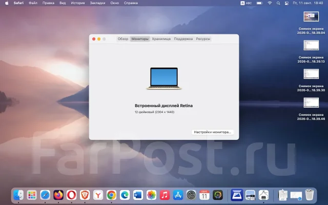 Apple. 12", 1,1����, ��� 8 ��, ���� 250���, WiFi: 1, Bluetooth: 1, ����������� �� 3��. ����